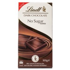 Lindt hořká čokoláda bez cukru Lindt hořká čokoláda bez cukru