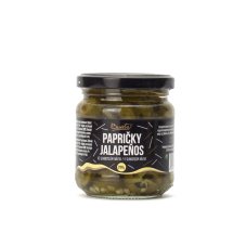 Bassta papričky Jalapeňos ve slanokyselém nálevu Bassta papričky Jalapeňos ve slanokyselém nálevu