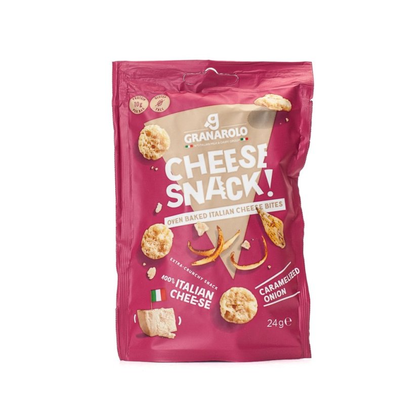 Granarolo Snack zo syra s karamelizovanou cibuľkou