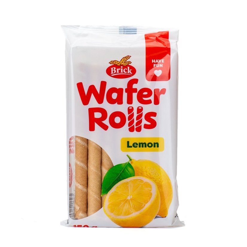 Brick Wafer Rolls Lemon