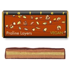 Zotter Trio nugatowe z gorzkiej czekolady z nadzieniem