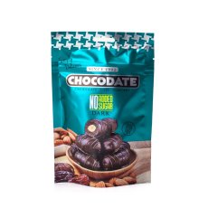 Chocodate dubajské čokodatle s mandlemi - bez cukru