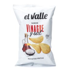 El Valle Bramborové chipsy ocet a sůl El Valle Bramborové chipsy ocet a sůl