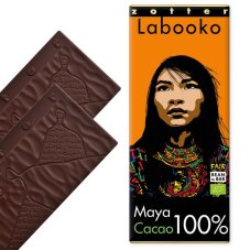 Zotter hořká čokoláda Mayské kakao 100% Zotter hořká čokoláda Mayské kakao 100%