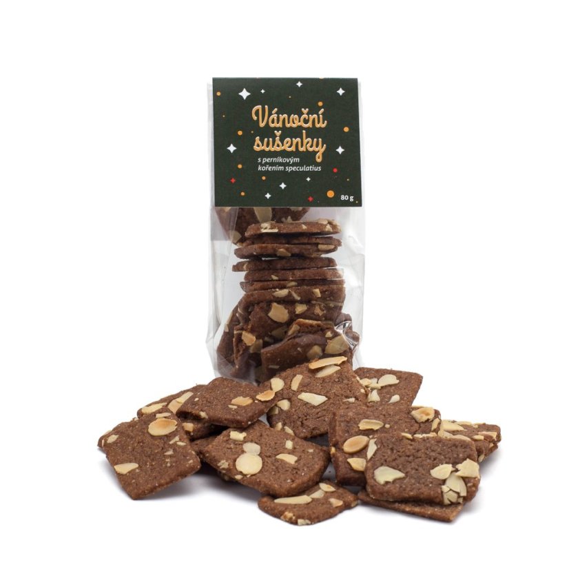 Vánoční sušenky s perníkovým kořením Spekulaas