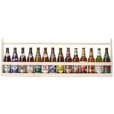 Beershop Meter pív v drevenom nosiči
