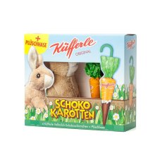 Küfferle velikonoční mrkvičky a plyšový zajíček Küfferle velikonoční mrkvičky a plyšový zajíček