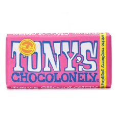 Tony's Chocolonely bílá čokoláda s malinami a praskajícím cukrem Tony's Chocolonely bílá čokoláda s malinami a praskajícím cukrem