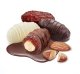 Chocodate dubajské čokodatle s mandlemi - hořké