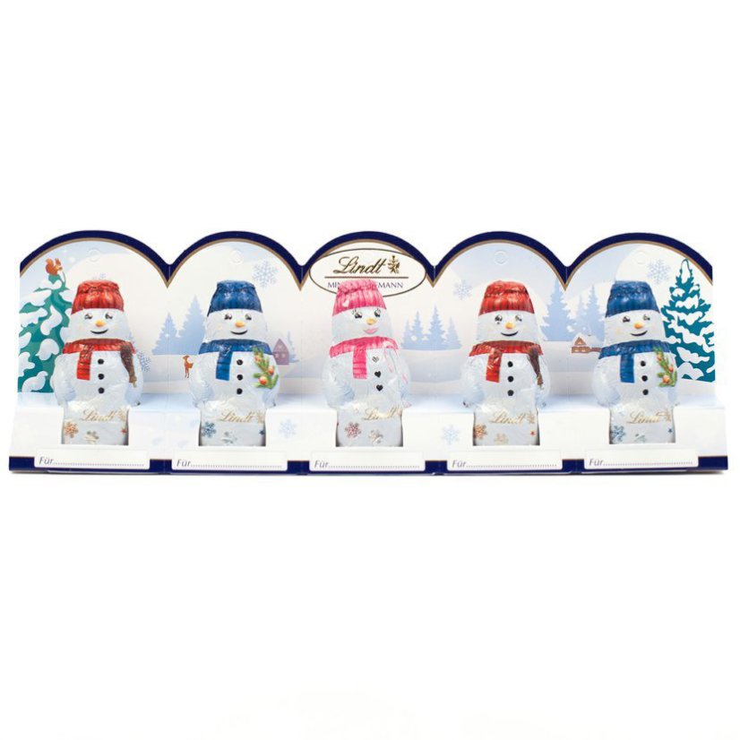 Lindt figurky sněhuláci