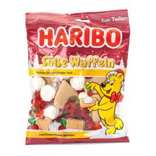 Haribo bonbóny Süsse Waffeln Haribo bonbóny Süsse Waffeln
