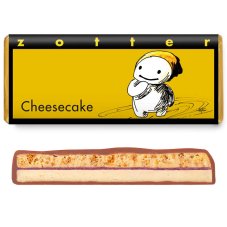Zotter mléčná čokoláda Cheesecake