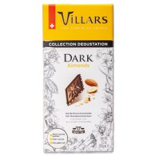 Villars Hořká čokoláda s mandlemi