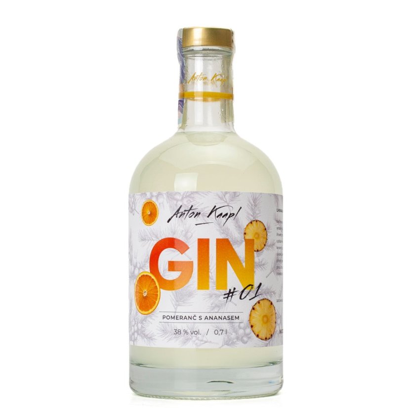 Anton Kaapl Gin #1 Pomeranč Ananas