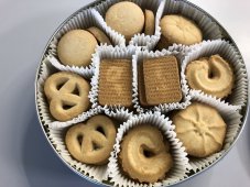 Butter Cookies maslové sušienky v plechovej dóze