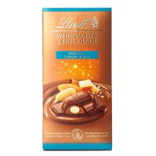 Lindt vánoční čokoláda s mandlemi, karamelem a solí Lindt vánoční čokoláda s mandlemi, karamelem a solí