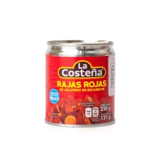 La Costeña Rajas Rojas papričky Jalapeño