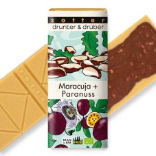 Zotter ovocná čokoláda Maracuja a para ořechy Zotter ovocná čokoláda Maracuja a para ořechy