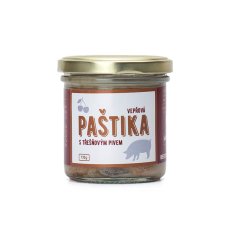 Paštika s třešňovým pivem Paštika s třešňovým pivem